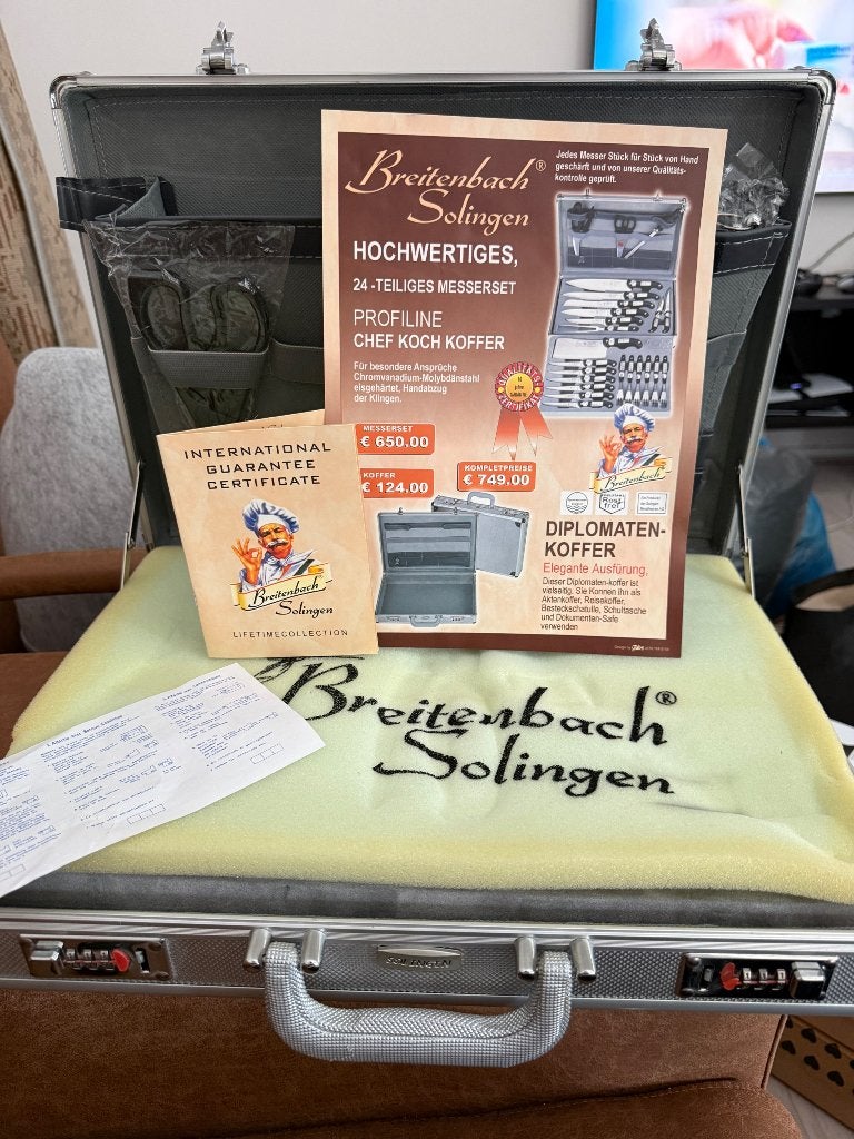 Solingen messenset nieuw!!!, Ophalen, Overige materialen, Bestekset, Nieuw