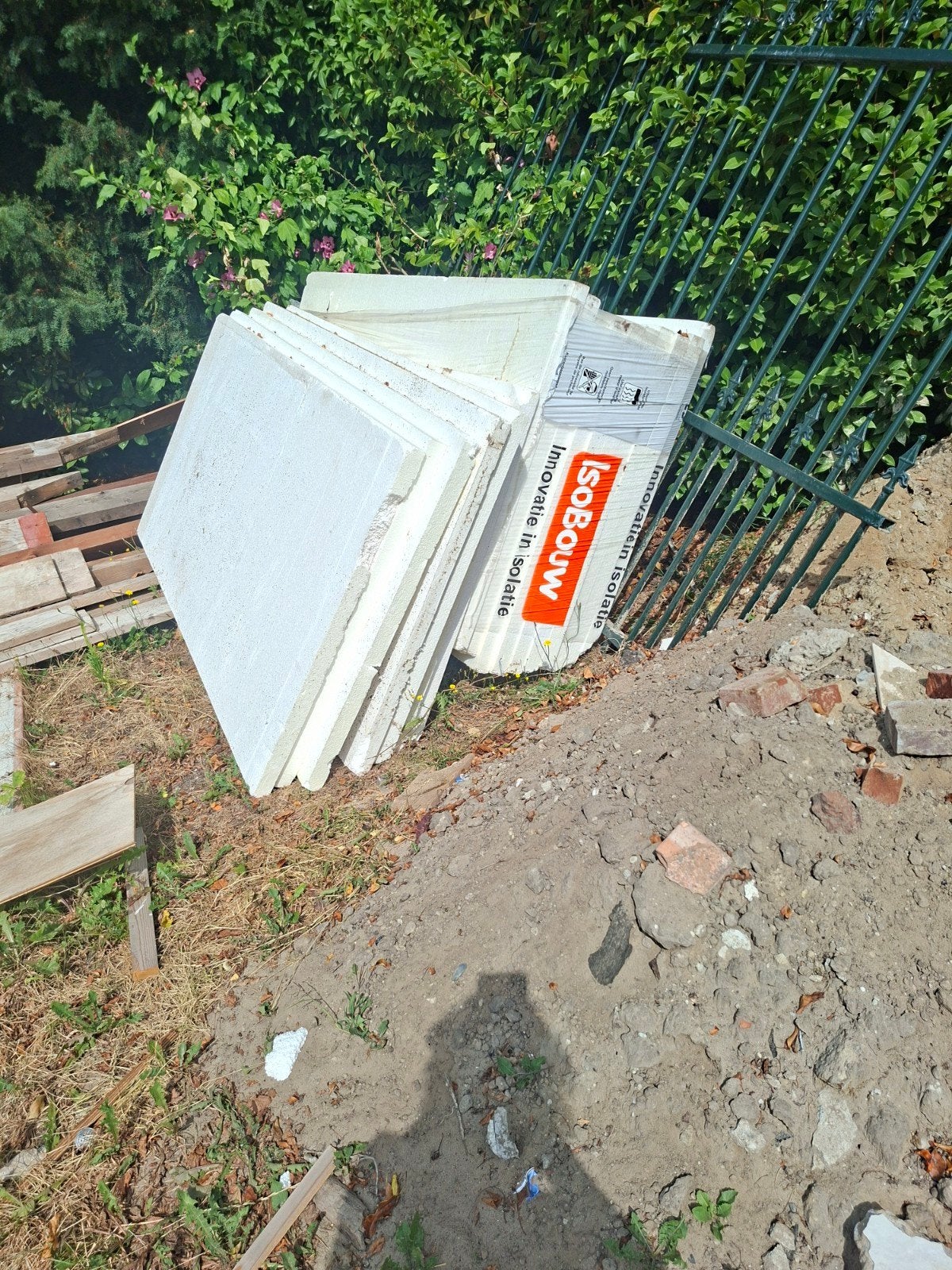 isolatie platen, Ophalen, Hardschuim (Pir)