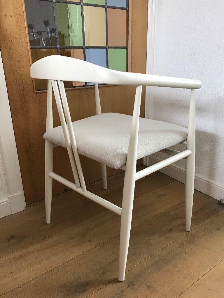 2 Vintage deens design stoelen stoel retro Wilkhahn Wegner, Ophalen of Verzenden