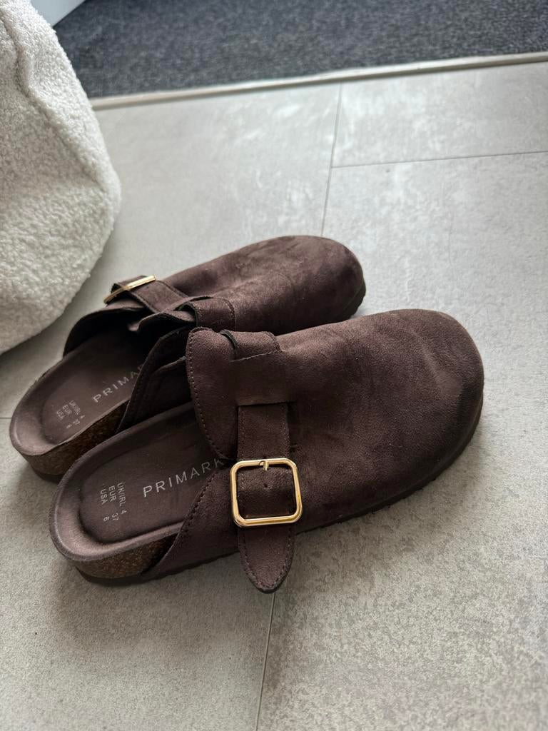 Primark Bruine Instappers Maat 37, Verzenden, Zo goed als nieuw, Bruin, Instappers