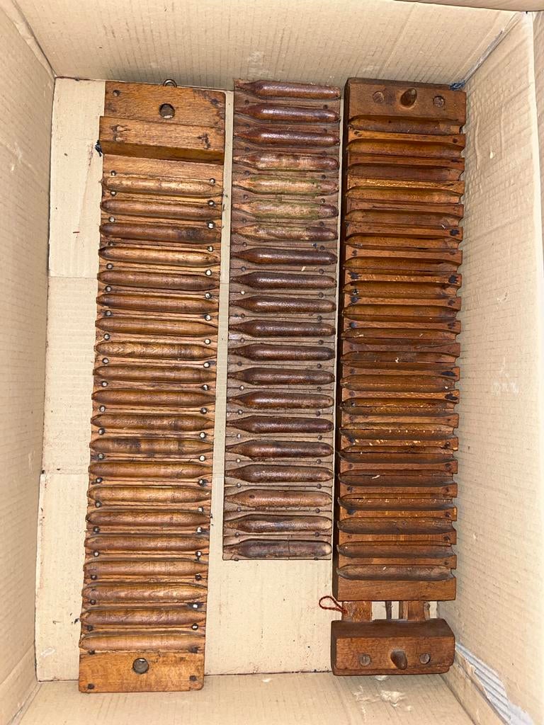 Oude houten sigarenplanken / tabaksplanken – vintage, Antiek en Kunst, Ophalen