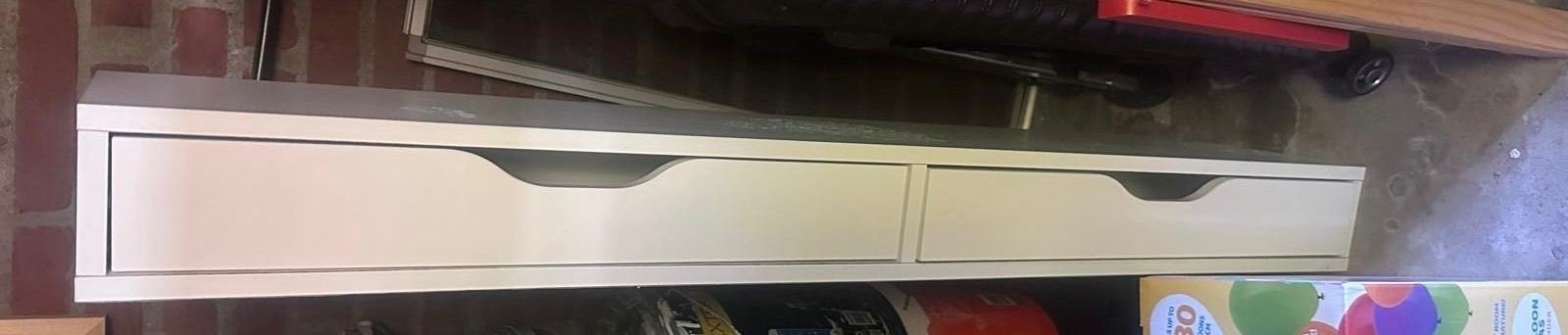 IKEA Ekby plank met lades, Huis en Inrichting, Ophalen, Gebruikt