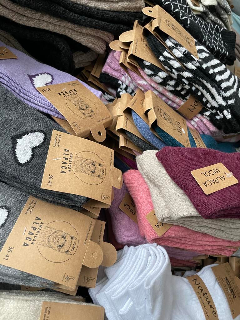 Alpaca sokken 85% wol - 3 paar naar keuze €7,50, Kleding | Dames, Sokken en Kousen, Sokken en Kniesokken, Overige kleuren, Nieuw