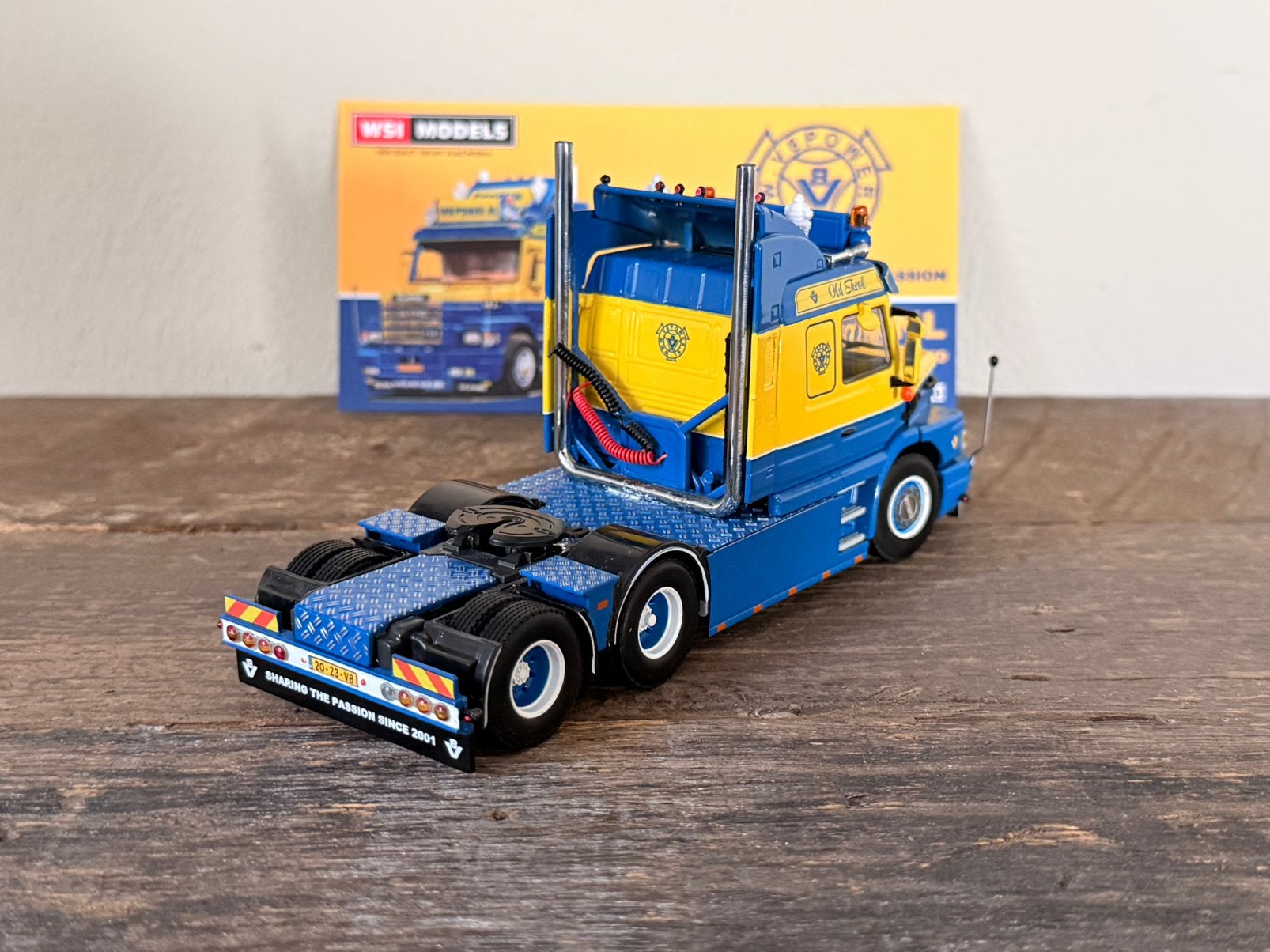 WSI - Scania 143 Torpedo V8 Power, Ophalen of Verzenden, Zo goed als nieuw, Bus of Vrachtwagen, Wsi