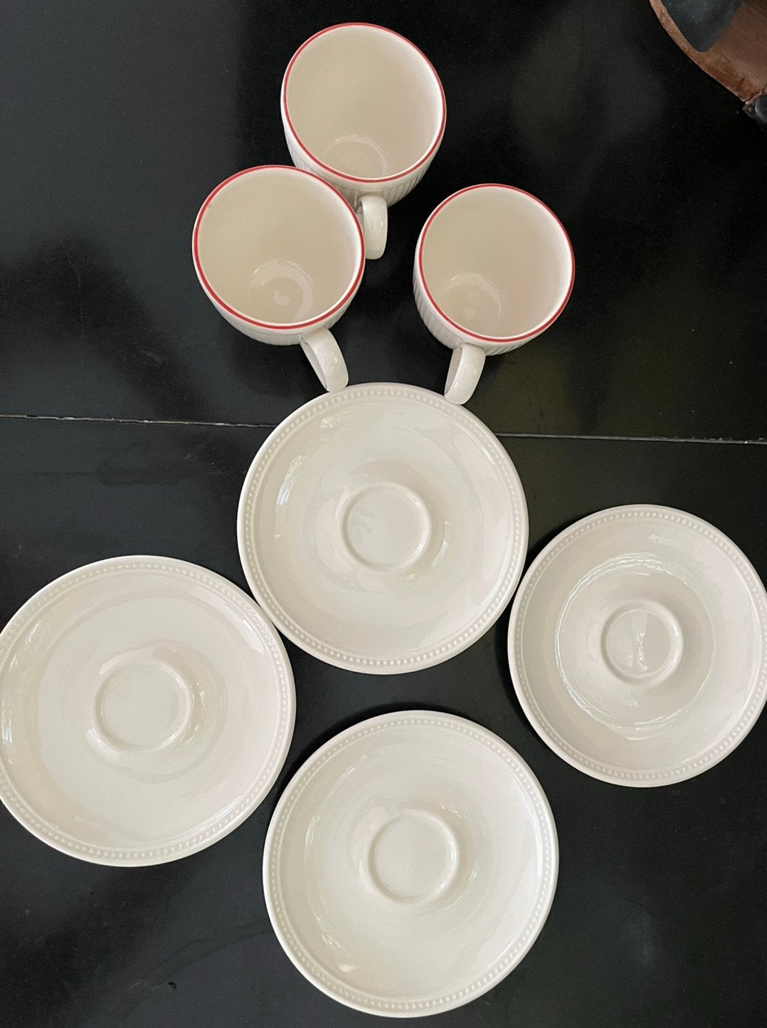 Wedgwood servies, Ophalen of Verzenden, Zo goed als nieuw, Porselein, Kop(pen) en/of Schotel(s)