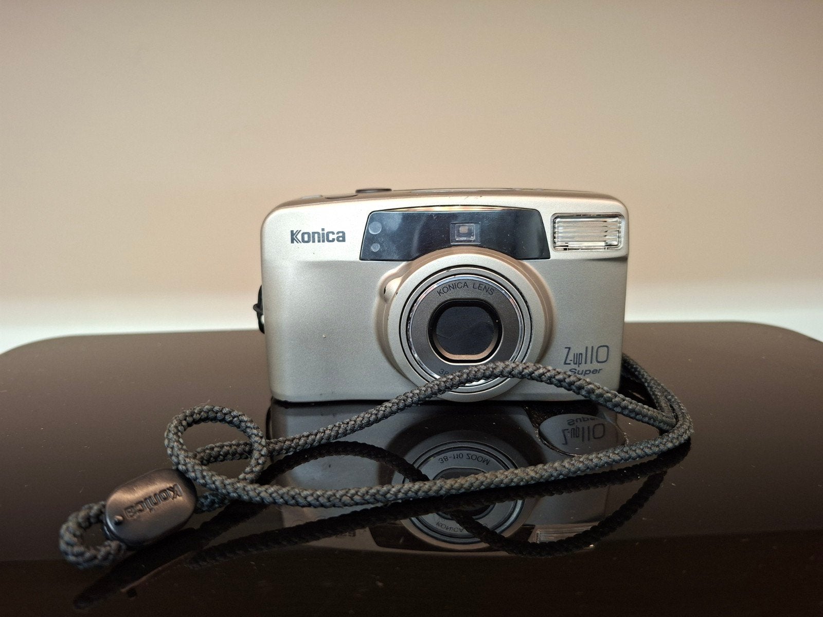 Konica Z-up 110 Super – Analoge 35mm compactcamera, Ophalen of Verzenden, Gebruikt, Compact, Konica