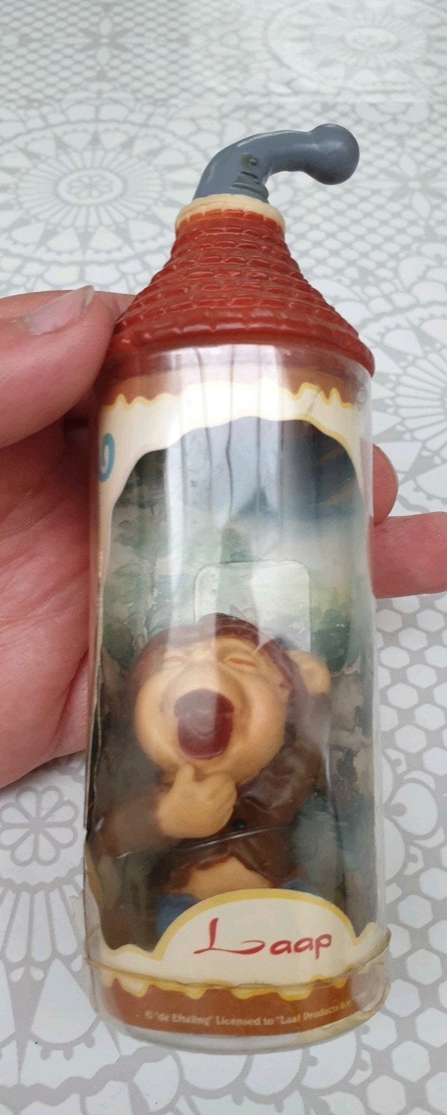 Laaf  Efteling Beeldje - Laap in kokertje, Ophalen of Verzenden, Zo goed als nieuw, Beeldje of Poppetje