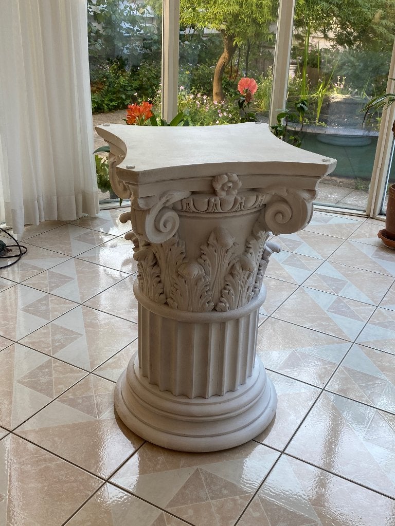 Italiaanse sokkel voor binnen en buiten., Ophalen of Verzenden, Zo goed als nieuw, 25 tot 50 cm, Rechthoekig