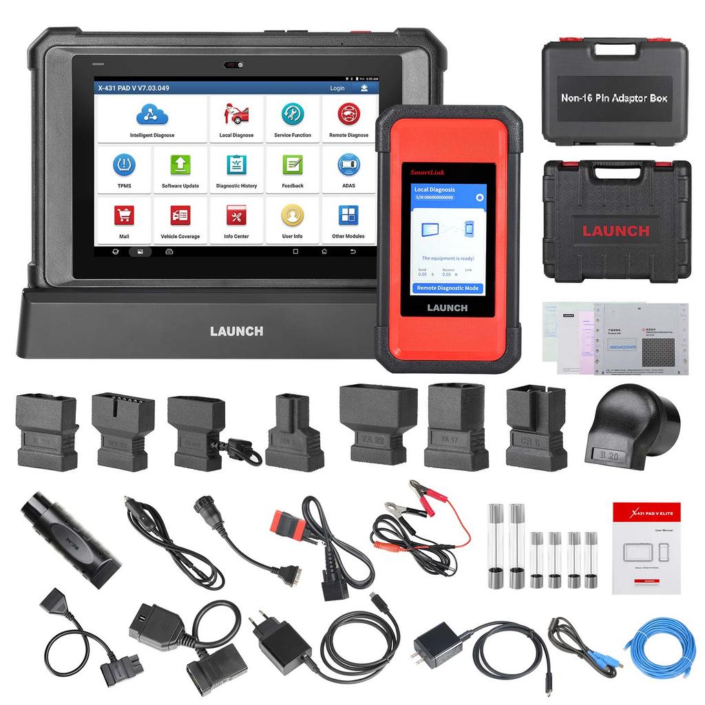 Launch Pad 5 Elite Launch Pad V Elite x431 diagnose set, Ophalen of Verzenden