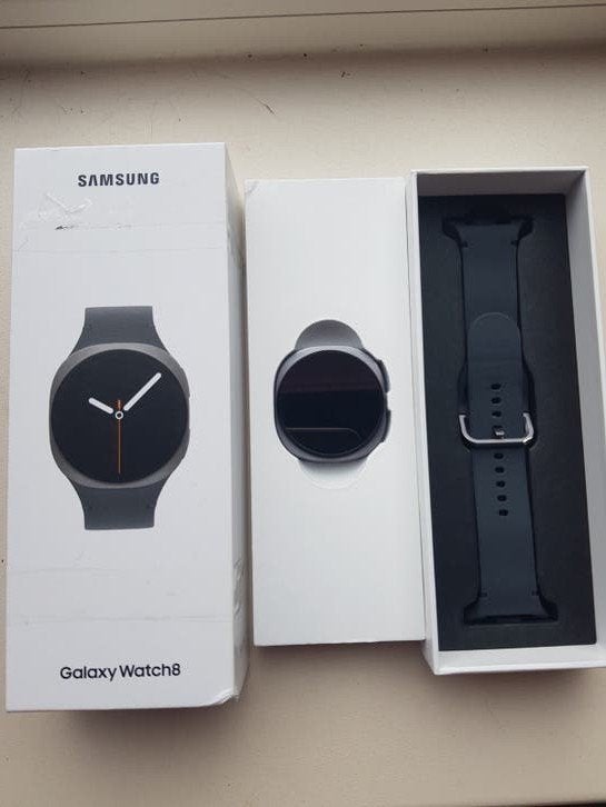 Samsung watch 8 LTE, Ophalen, Nieuw, Zwart, Android