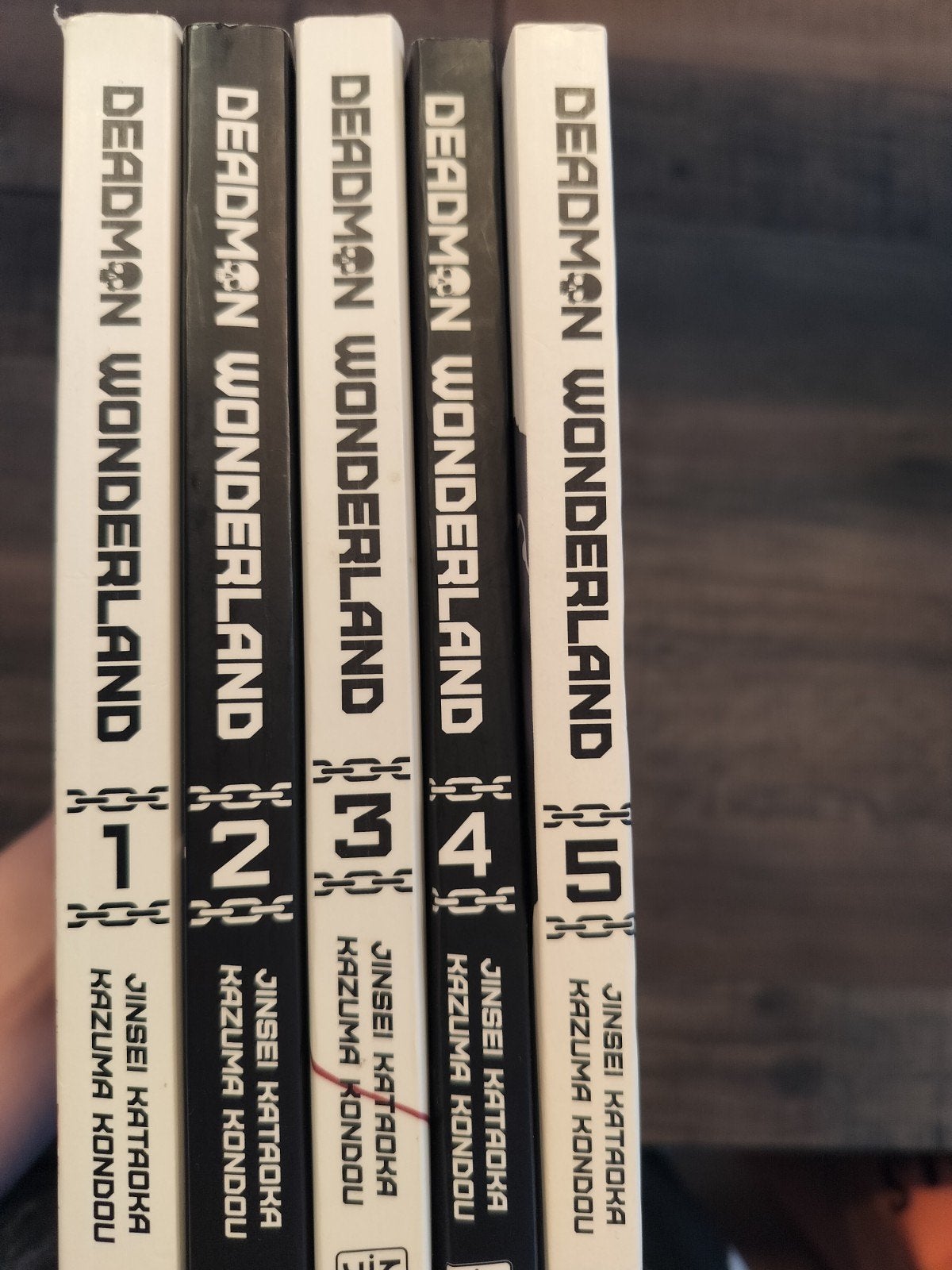 Deadman wonderland manga 1-5, Boeken, Ophalen of Verzenden, Gelezen