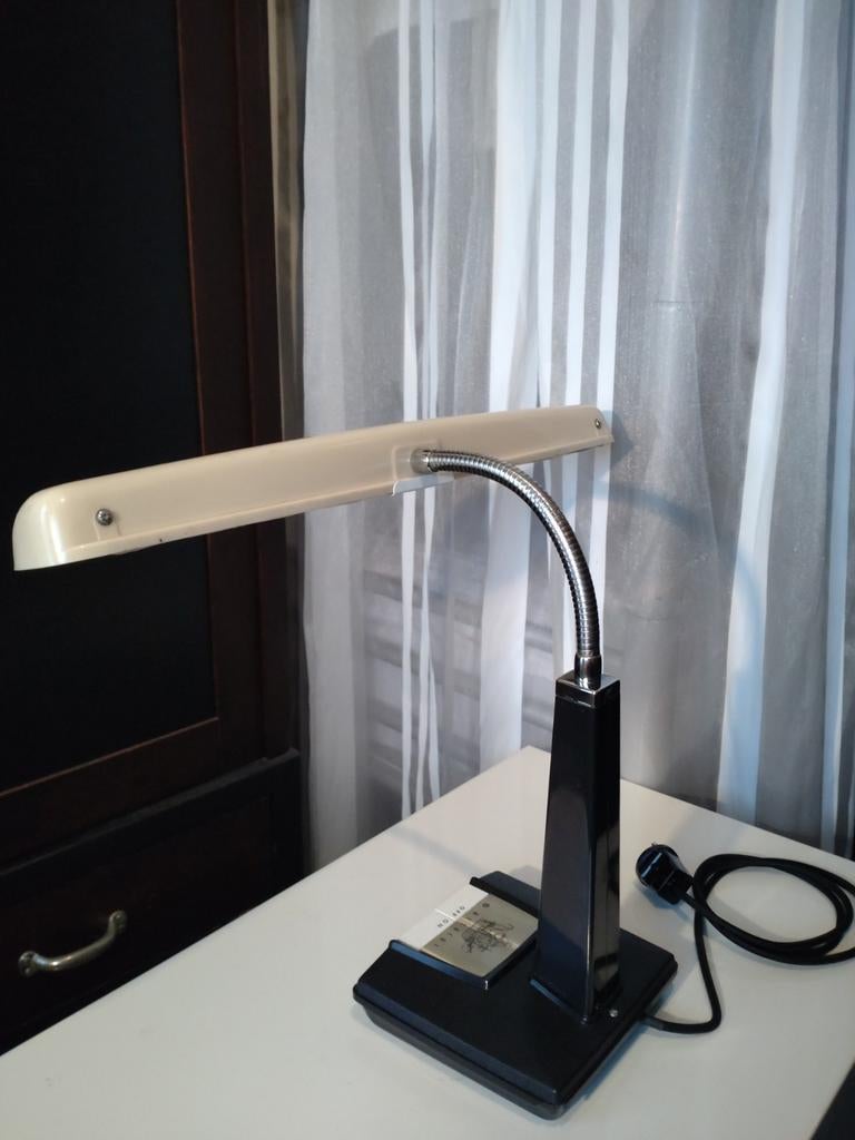vintage Hitachi 512 (moonlight) bureaulamp '50-'60, Antiek en Kunst, Antiek | Lampen, Ophalen of Verzenden