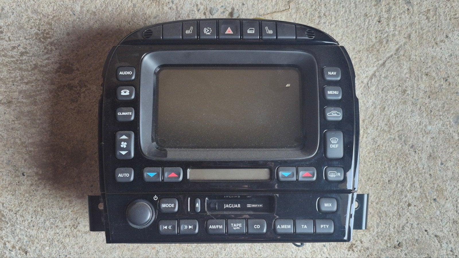 Jaguar XJ S-Type X-Type Navigatie Radio Display 2W93 10E889, Ophalen, Gebruikt