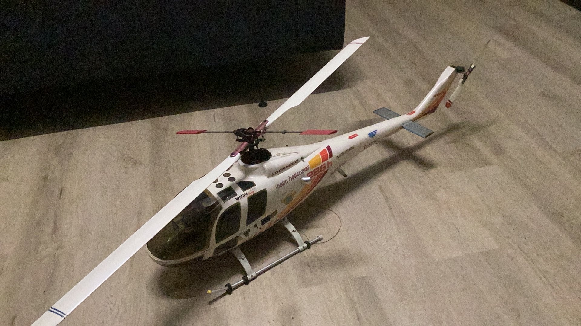Graupner lockheed heim helicopter, Hobby en Vrije tijd, Modelbouw | Radiografisch | Helikopters en Quadcopters, Ophalen, Gebruikt
