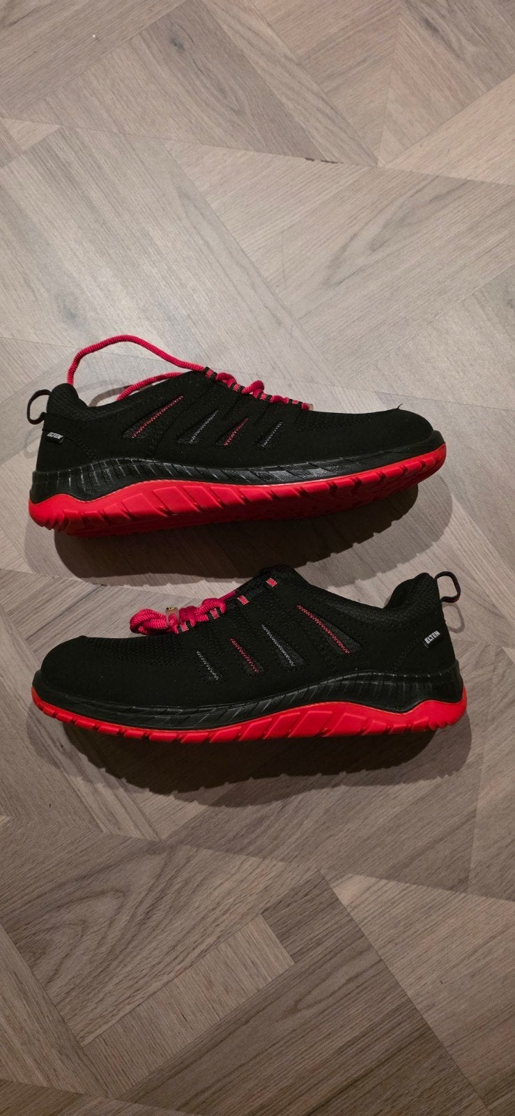 Elten Maddox Black-Red Low S3S Werkschoenen - Maat 44, Kleding | Heren, Zwart, Nieuw, Werkschoenen, Elten