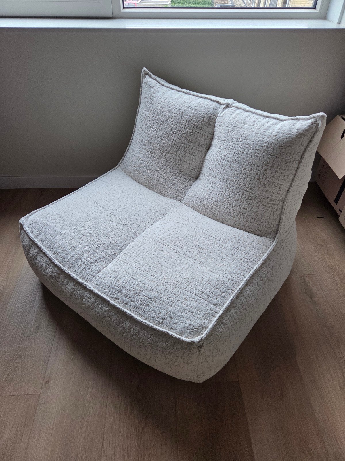 NOUS living stoel Chubby, Ophalen, 75 tot 100 cm, Zo goed als nieuw, 75 tot 100 cm