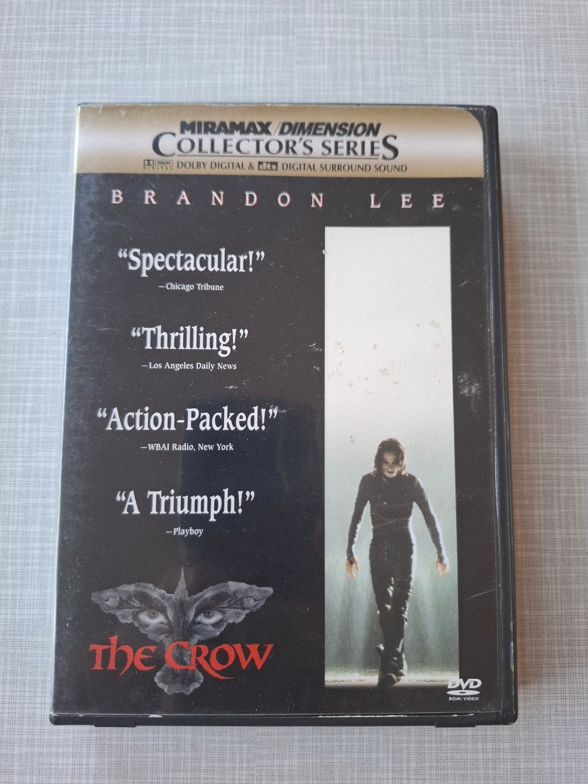 The Crow (Miramax Dimension Collector's Series) U.S. Import, Vanaf 16 jaar, Ophalen of Verzenden, Gebruikt, Actiethriller