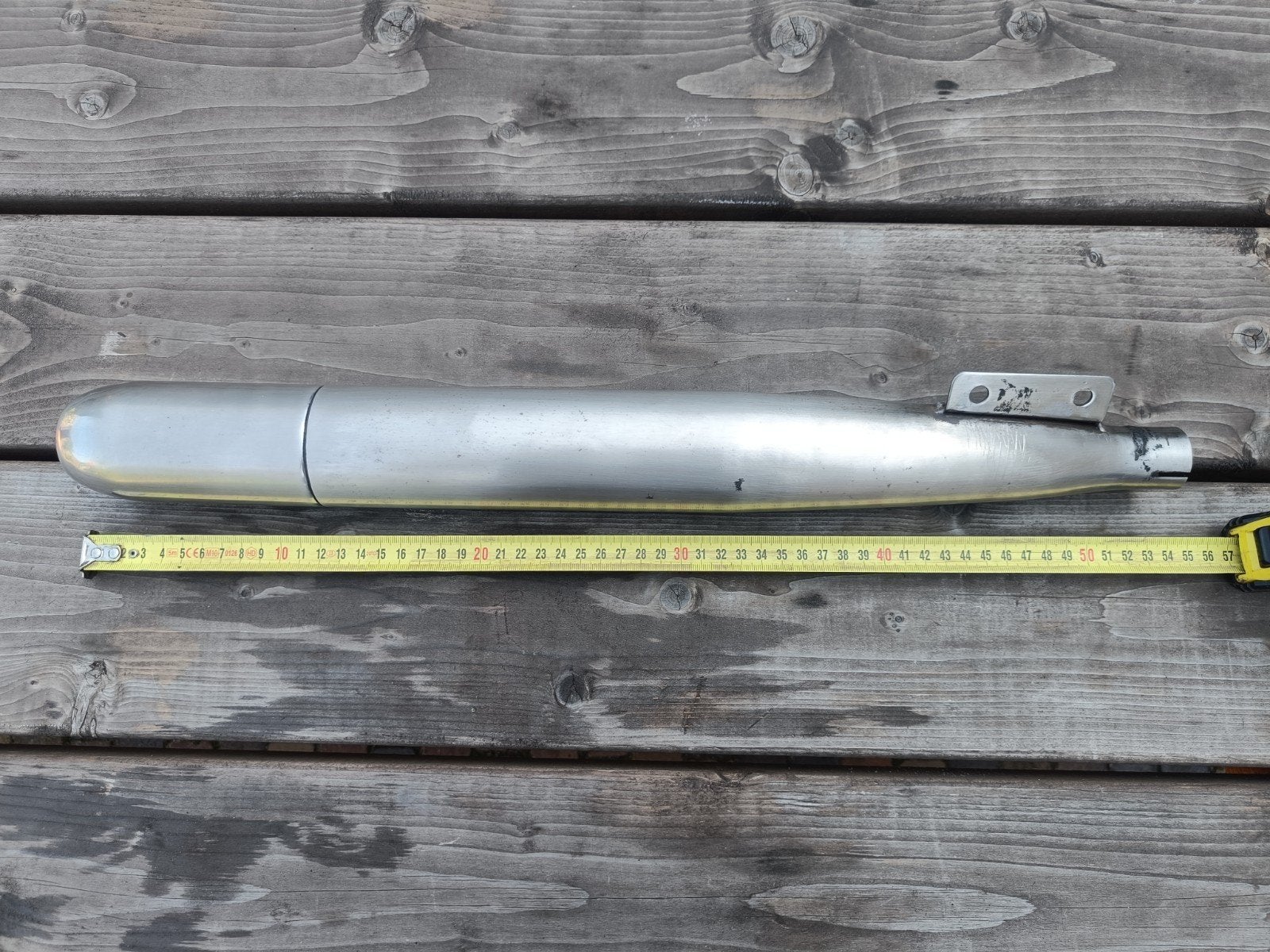 Korte sigaar uitlaat 28mm voor Puch M50, Ophalen, Gebruikt, Uitlaat