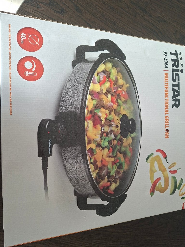 Tristar hapjespan, Ophalen, Overige materialen, Antiaanbaklaag, Overige typen