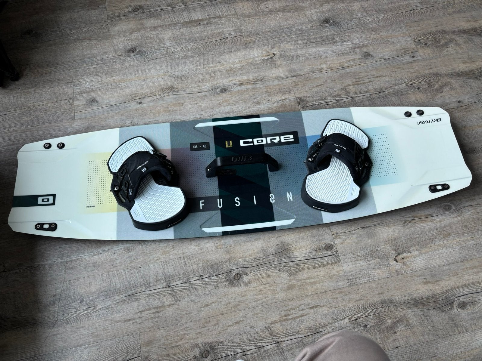 Core Fusion 6 135cm, Twintip, Ophalen, Gebruikt, Kiteboard