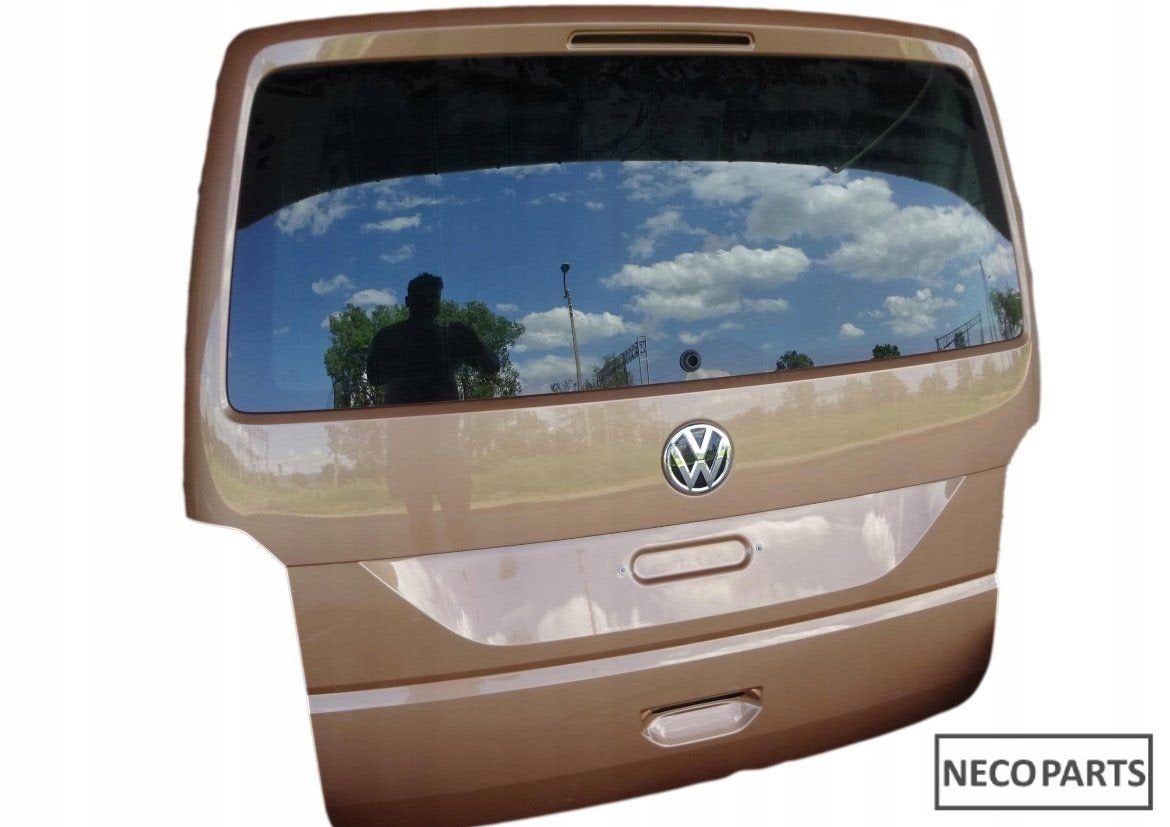 VW TRANSPORTER T6 ACHTERKLEP KOFFERBAK KLEP KLEUR LT8T, Gebruikt, -, Volkswagen, -