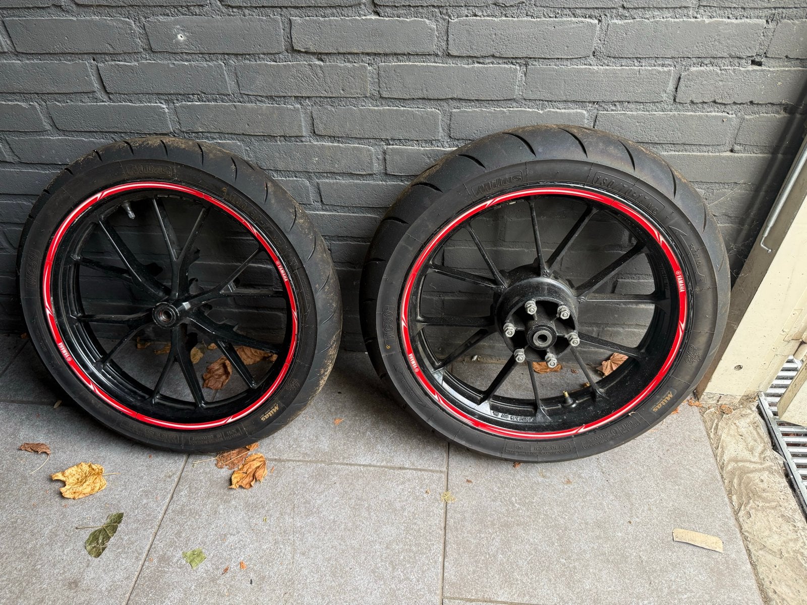 Yamaha YZF 125 R 2014-2019 Velgen met banden, Motoren, Ophalen of Verzenden, Gebruikt