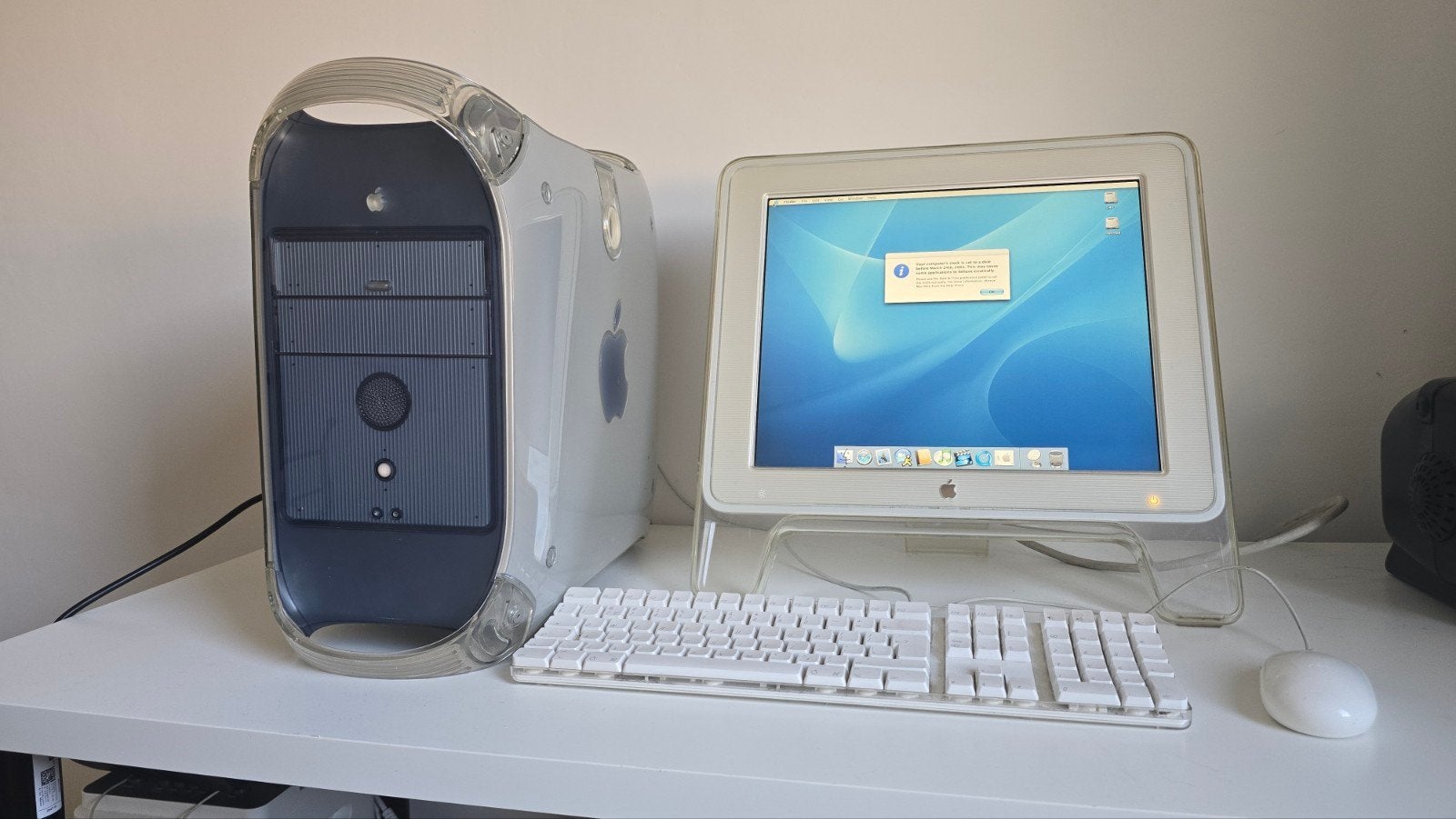 Foto 4 van Complete Vintage Apple Power Mac G4 Set (400 MHz, Dual HDD..