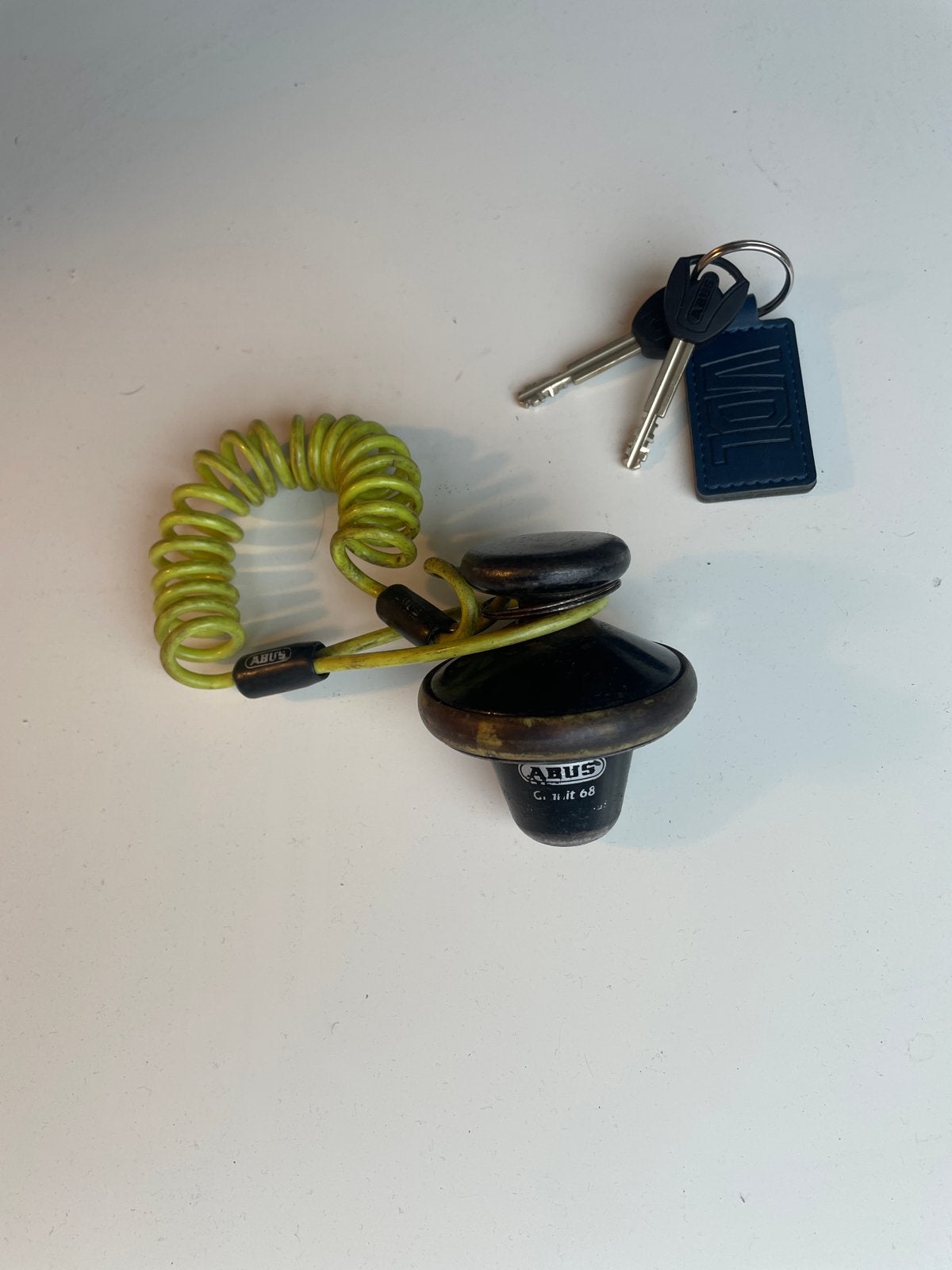 ABUS Granit 68 Victory X Plus ART 4 motorslot, Ophalen of Verzenden, Gebruikt