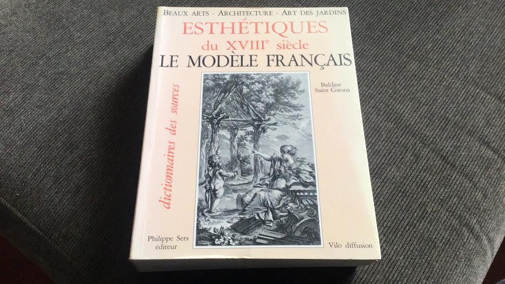 Esthetiques du XVIIIe siecle - le modele Francais, Boeken, Ophalen of Verzenden, Zo goed als nieuw
