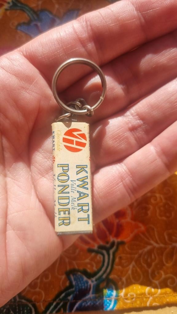 Vintage Kwarta Ponder sleutelhanger, Verzamelen, Ophalen of Verzenden, Gebruikt, Merk
