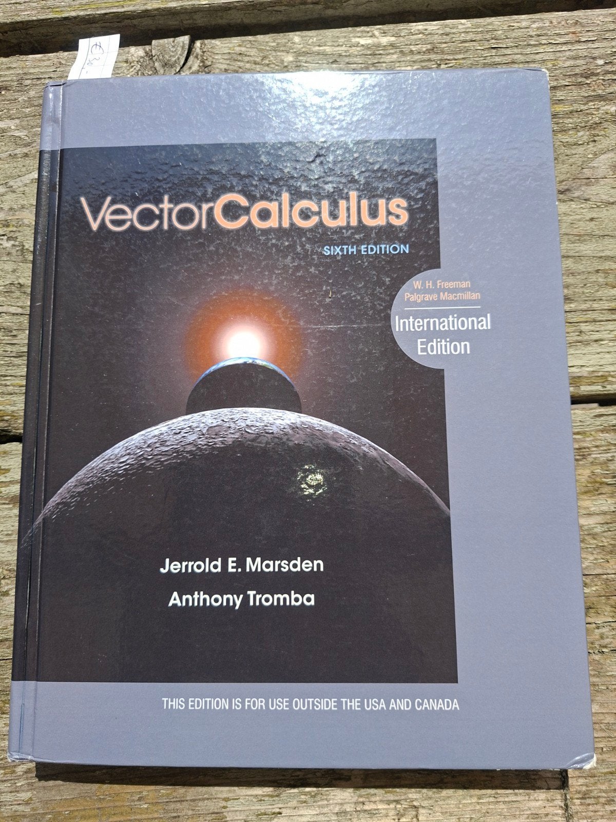 Vector Calculus - Sixth Edition (International Edition), Gelezen, Ophalen of Verzenden, WO, Jerrold E. Marsden, Anthony Tromba