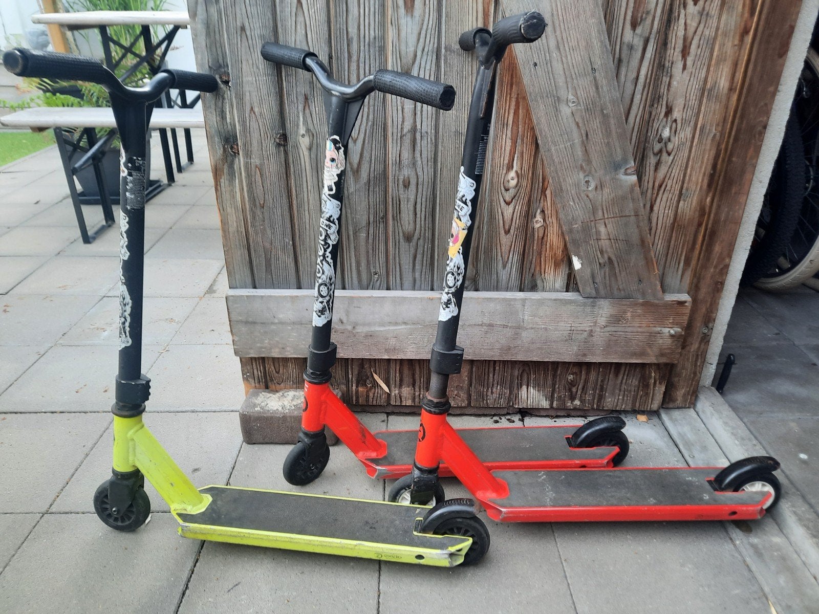 Oxelo stepjes €10 per stuk, Fietsen en Brommers, Steps, Ophalen of Verzenden, Gebruikt, Gewone step, Oxelo