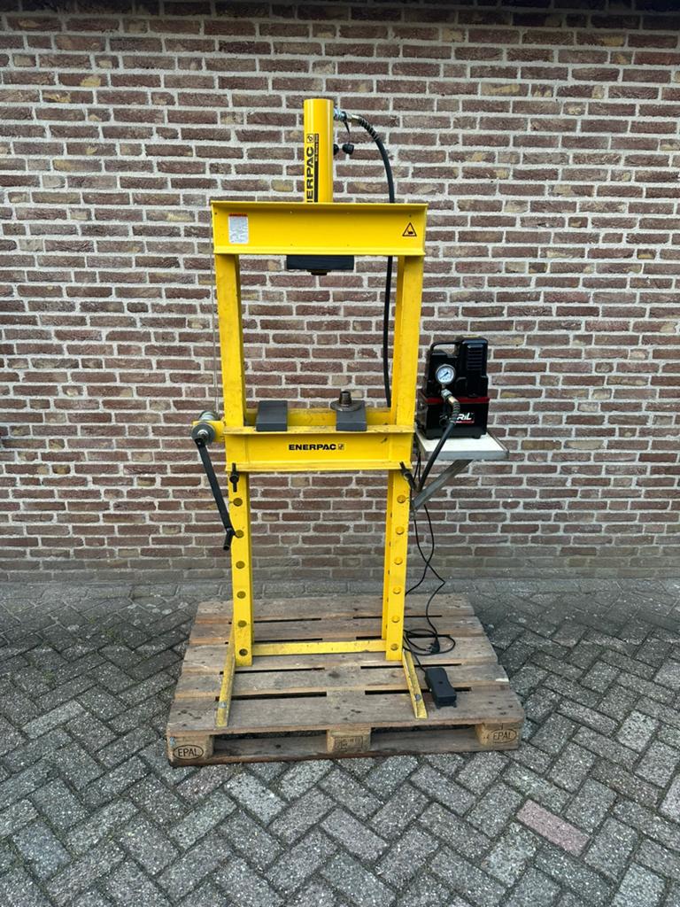 Werkplaatspers enerpac 25T, Ophalen, Zo goed als nieuw