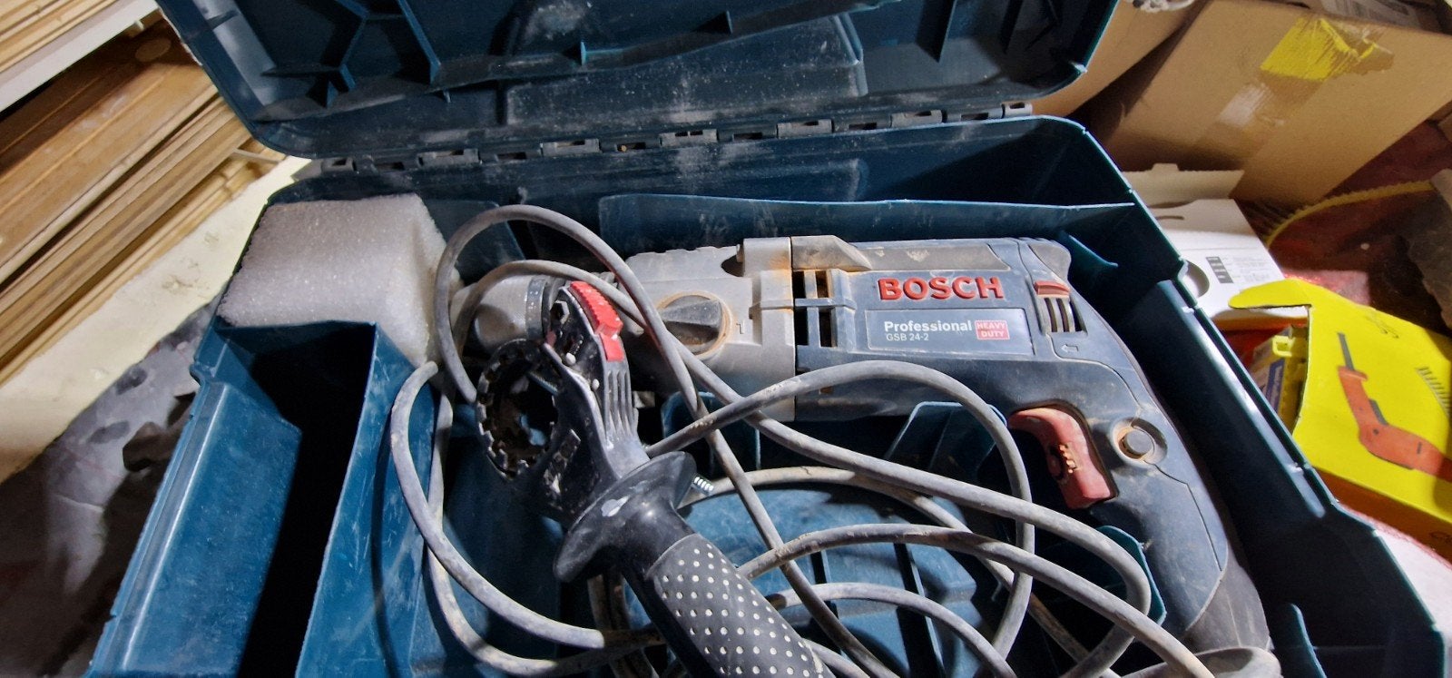 Bosch Professional GBH 2-20 D Boorhamer in Koffer, Doe-het-zelf en Verbouw, Ophalen, Boor- en/of Breekhamer, Klopboormechanisme