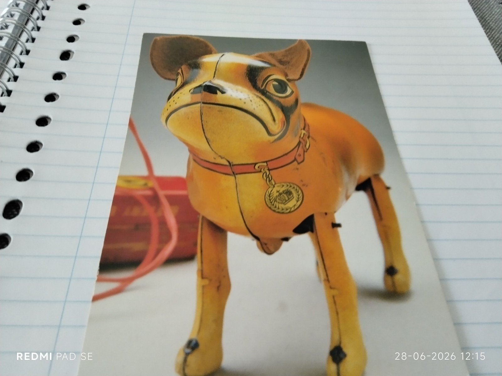Ansichtkaart Blikken Speelgoed Bulldog Marusan 1950s, Verzamelen, Ophalen of Verzenden, 1940 tot 1960, Ongelopen
