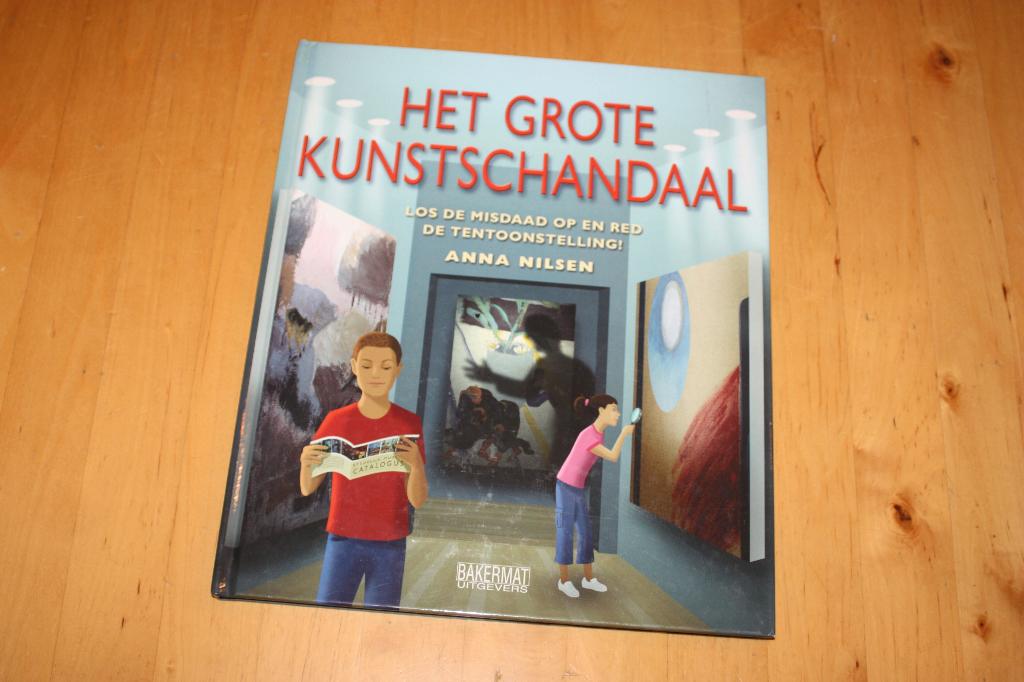 Het grote kunstschandaal, Anna Nilsen zoekboek, Gelezen, Fictie algemeen, Jongen of Meisje, Ophalen of Verzenden