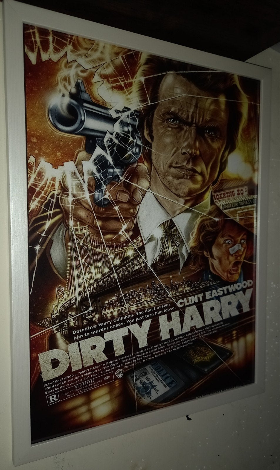 dirty harry, Ophalen of Verzenden, Zo goed als nieuw, A1 t/m A3, Film en Tv