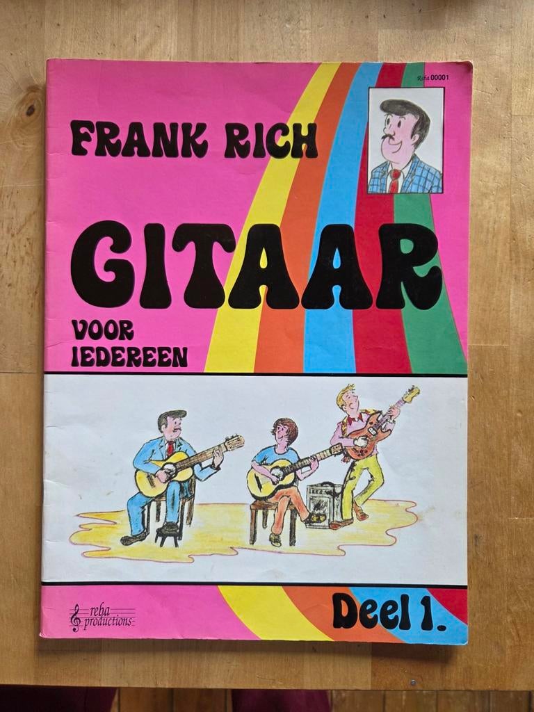 Frank Rich Gitaar voor Iedereen Deel 1, Overige genres, Les of Cursus, Ophalen of Verzenden, Gitaar
