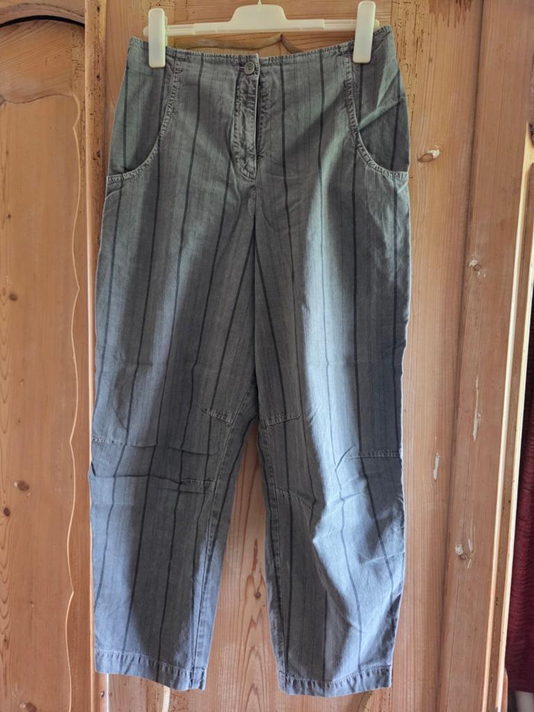 Oska broek katoen mt 2, Kleding | Dames, Maat 46/48 (XL) of groter, Ophalen of Verzenden, Zo goed als nieuw, Grijs