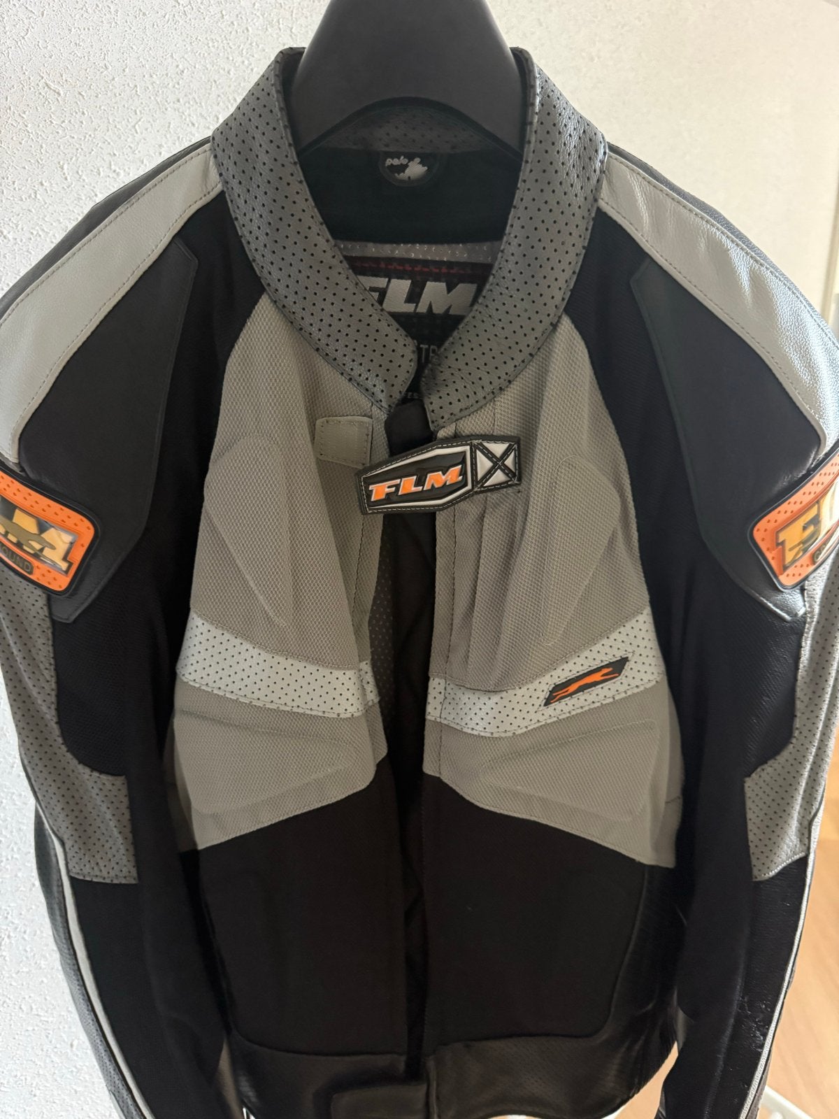 FLM Speed Star motorjas met afneembare binnenvoering, Motoren, Kleding | Motorkleding, Jas | leer, Heren, Tweedehands, Ophalen