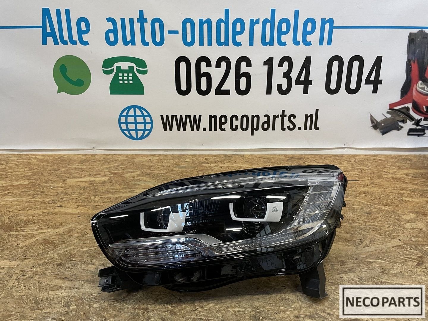 RENAULT GRAND SCENIC VOL LED KOPLAMP LINKS 260609704R, -, -, -