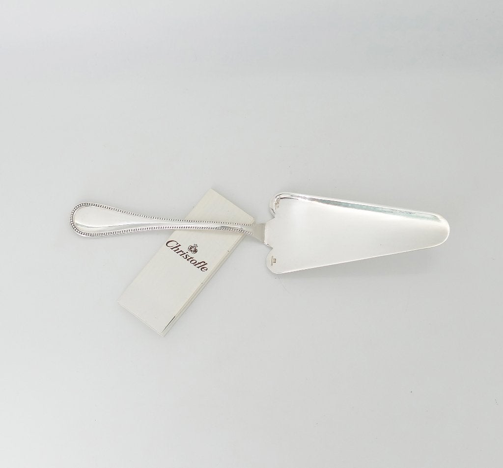 Christofle - Perles - Verzilverde Gebakschep, Antiek en Kunst, Ophalen of Verzenden