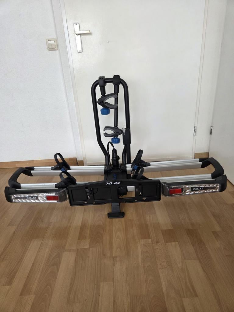 XLC Azura Xtra LED Fietsendrager+Opvouwbaar, Ophalen, Elektrische fiets, Zo goed als nieuw, 2 fietsen