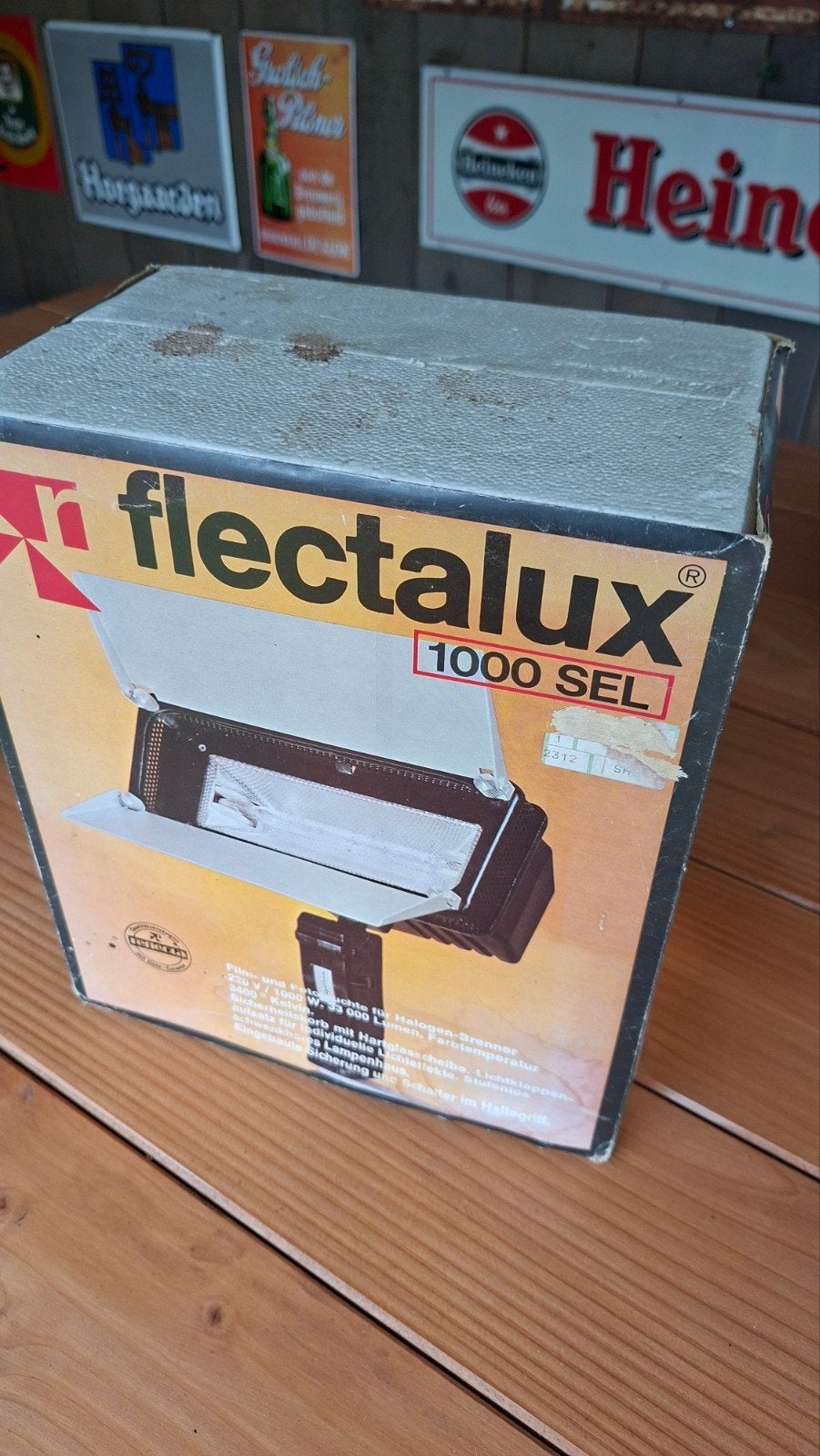 Flectalux 1000 SEL Halogeen Filmlamp/Fotolamp, Overige merken, Belichting, Ophalen of Verzenden, Gebruikt
