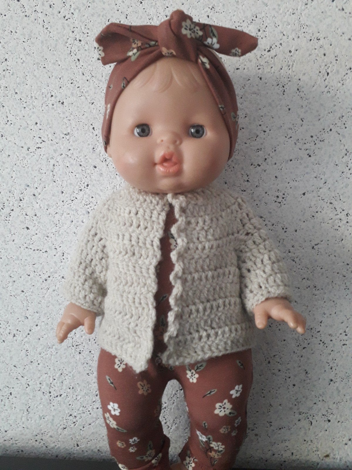 Poppenkleertjes babypop 34 cm, Verzenden, Nieuw, Babypop