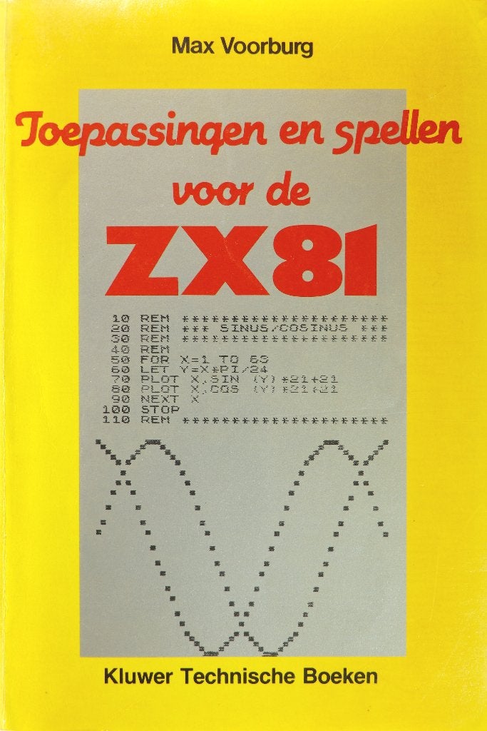 ZX81 boeken, Computers en Software, Vintage Computers, Ophalen of Verzenden, Vintage computer