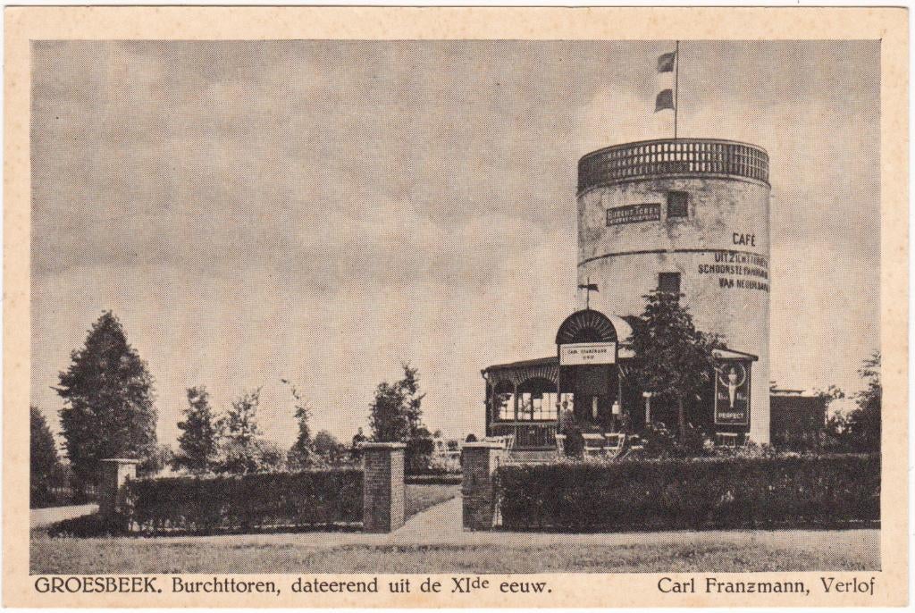 Groesbeek Burchttoren, Verzenden, Ongelopen, Gelderland