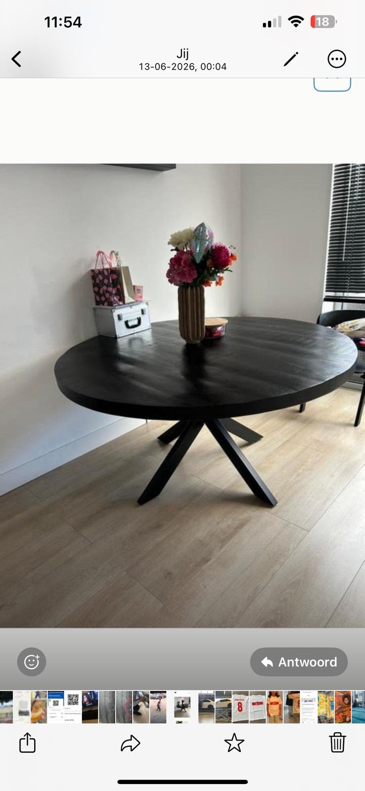Mooie zwarte meubels, Ophalen, Zo goed als nieuw, Rechthoekig, 100 tot 150 cm