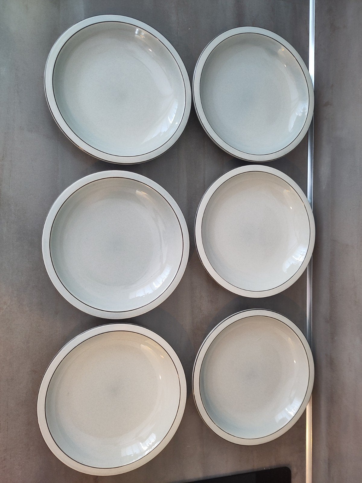 Set Bing & Grøndahl Columbia diepe borden, Deens porselein, Ophalen