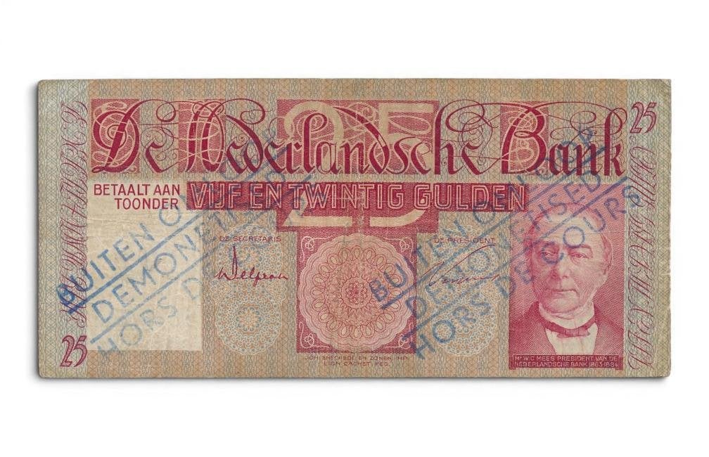 Nederland 25 Gulden 1931 Mees Buiten omloop
